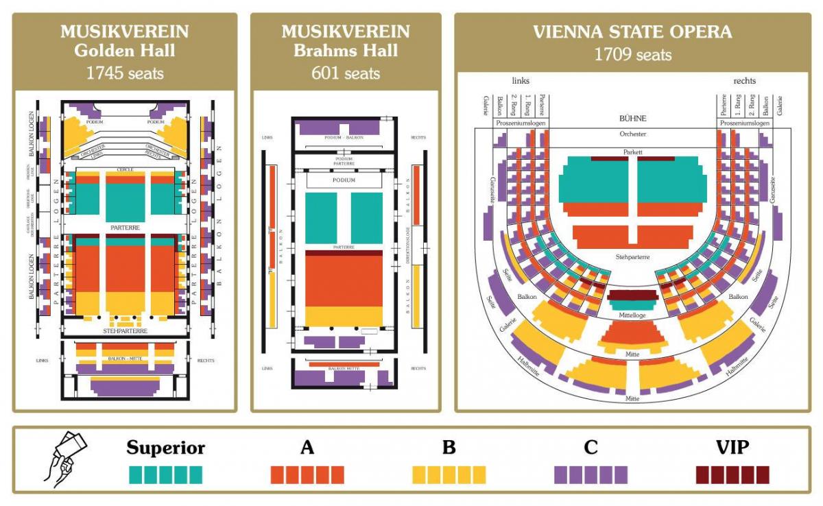 מפה של וינה, האופרה הממלכתית