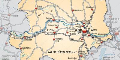 מפה של schwechat 