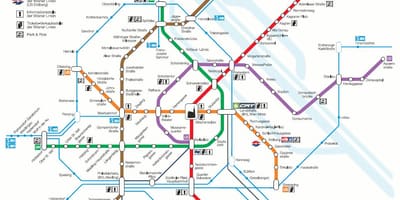 Wien s bahn מפה